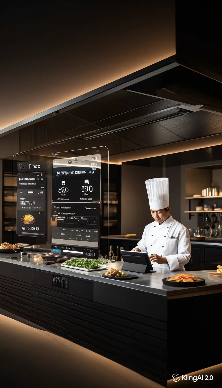 AI-powered restaurant kitchen and order automation